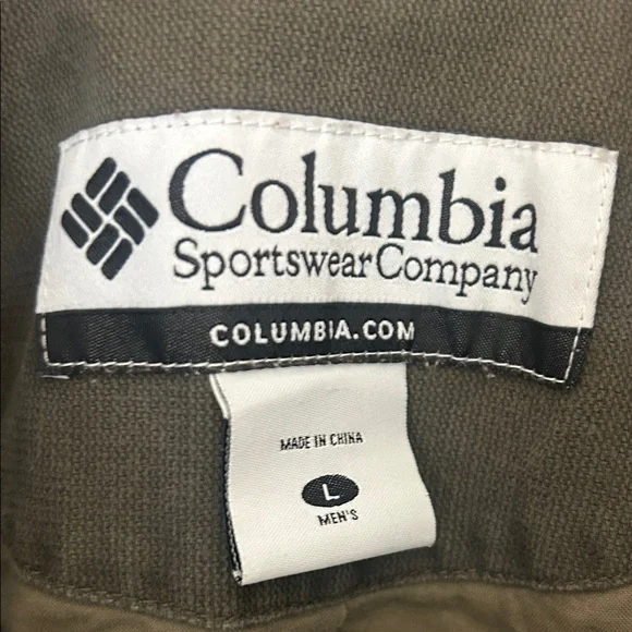 Vintage Columbia Sportswear River Lodge Men's Olive Military Field Jacket - Picture 14 of 15